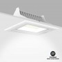 Downlight LED rectangular tilting downlight 38W 120° CCT LIFUD driver