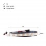 Digital IC LED Strip WS2815 12V RGB IP20 SMD5050 60ch/m 5m