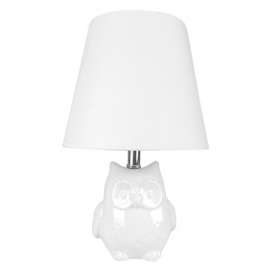 Ceramic Table Lamp "OWL" E27