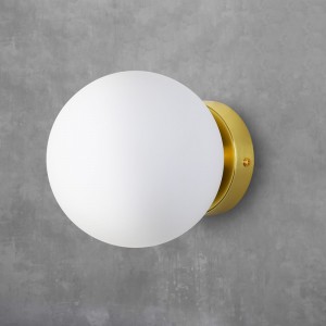 Glass ball wall lamp "Rober" Inspiration Flos IC