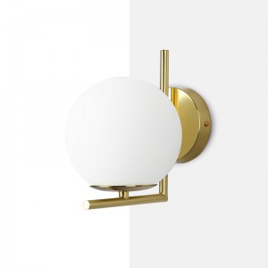 Glass ball wall sconce "Margaret" Inspiration Flos IC