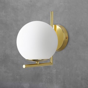 Glass ball wall sconce "Margaret" Inspiration Flos IC