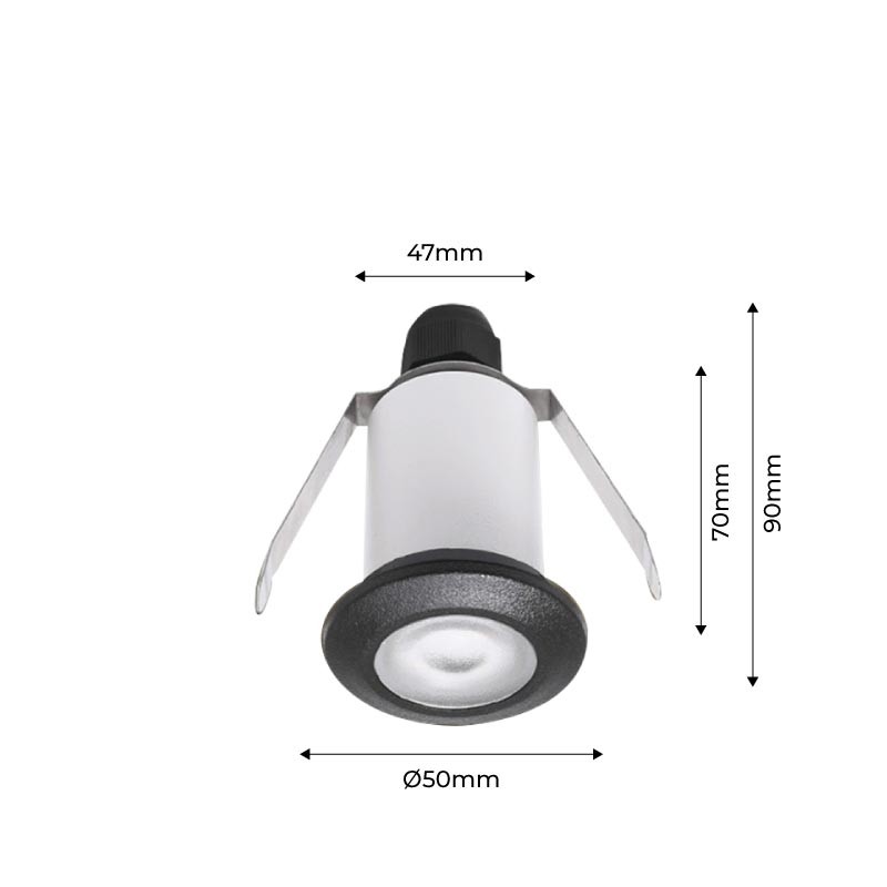 TERESA FUMAGALLI recessed floor and ceiling LED spotlight IP67 TERESA FUMAGALLI recessed floor and ceiling LED spotlight IP67
