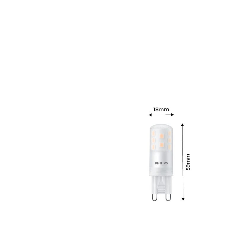 Philips ampoule LED capsule G9 4W dimmable