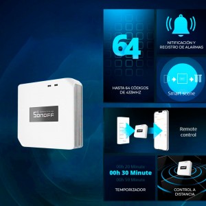 Sonoff RF Bridge R2 433MHz RF-WiFi