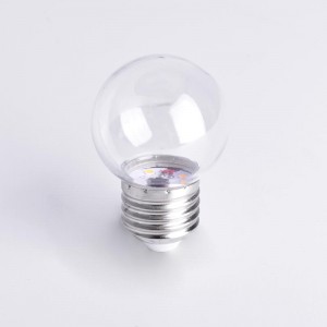 LED Bulb E27 1W Transparent