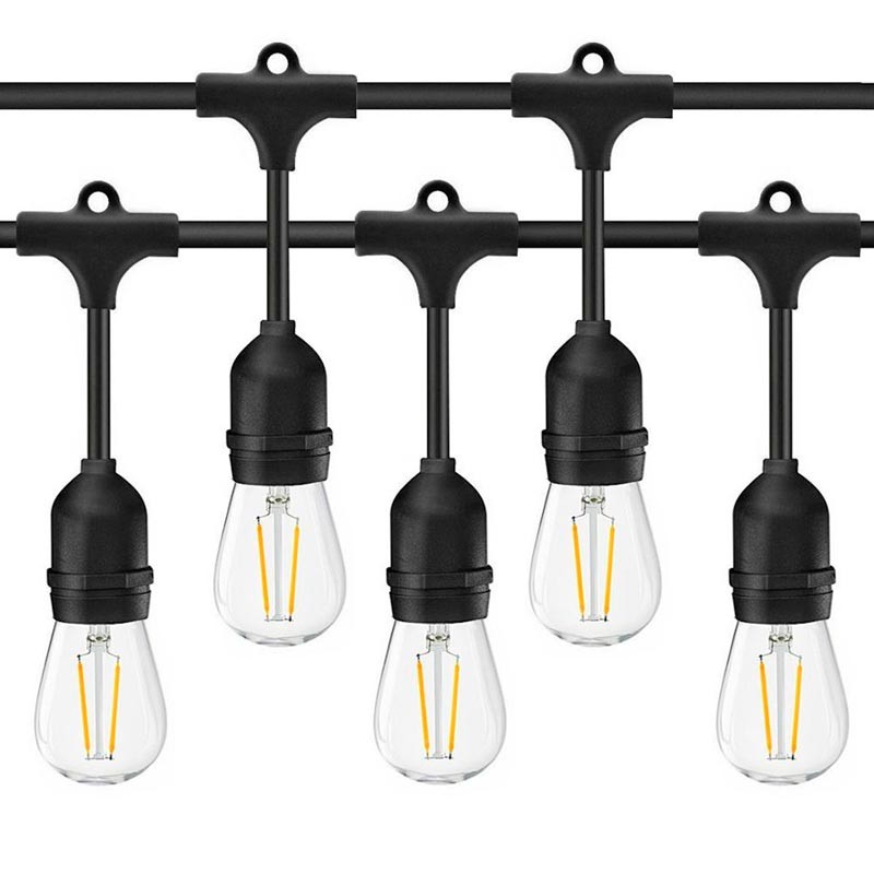 Outdoor garland IP65 10 meters connectable in series 10x E27 Outdoor garland IP65 10 meters connectable in series 10x E27