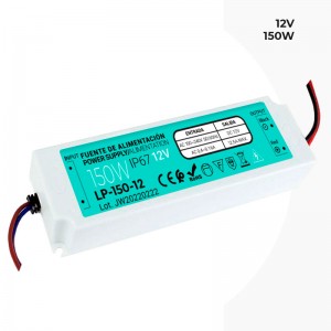 IP67 Waterproof Power Supply 12V 150W