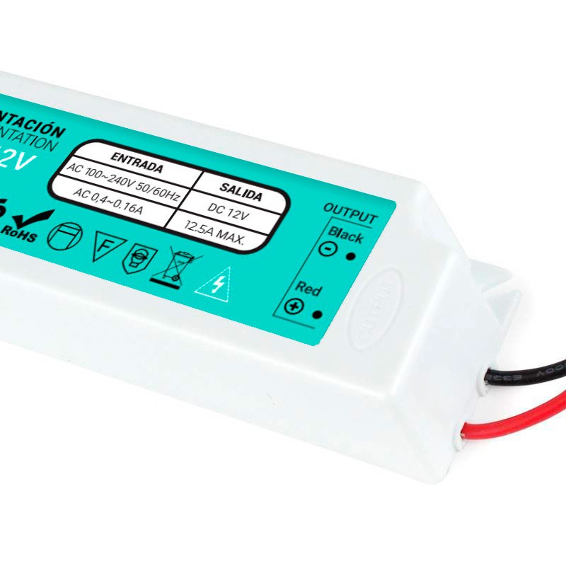 IP67 Waterproof Power Supply 12V 150W