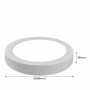 Surface mounted LED ceiling lamp 24W High Efficiency