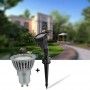 KIT Garden stake + Bulb GU10 LED 5W in green