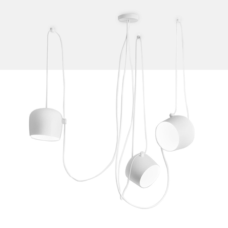 Modern triple pendant light "Blus" - E27