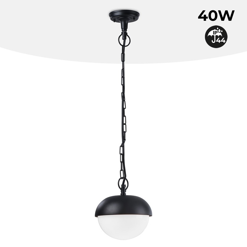 Garden and outdoor pendant lamp "MIA" E27 IP44