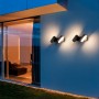 Adjustable LED wall light "Endura" for exterior use