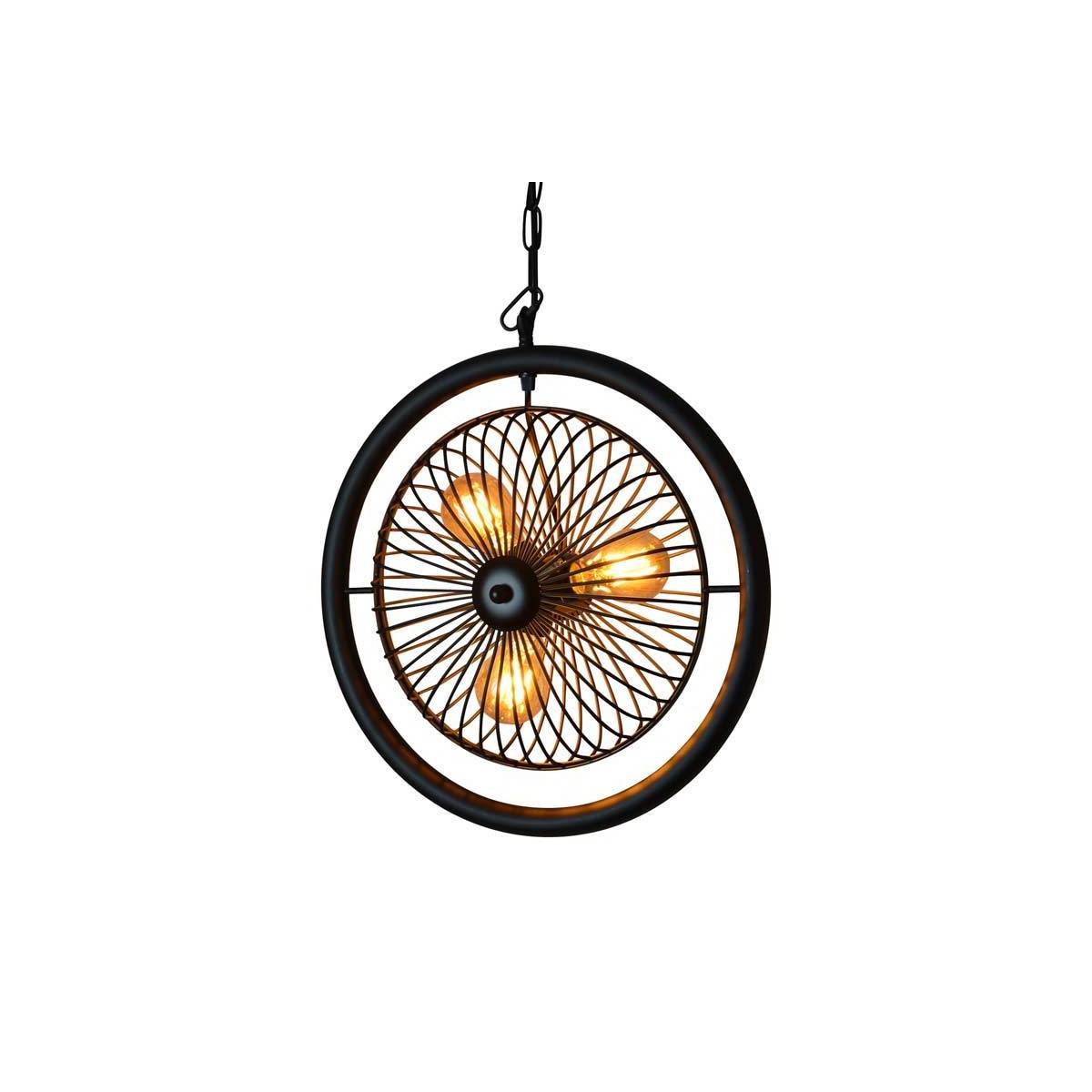 vintage fan shaped lamp