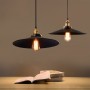 Retro pendant lamp "CLOCK WORK" with socket E27 60W