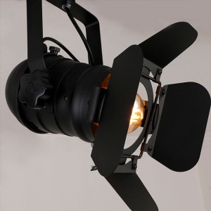 Pack Ceiling or wall lamp "CINEMA" with LED PAR30 E27 bulb