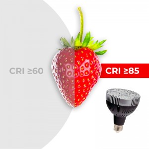 CINEMA" three-phase swivel track spotlight with LED PAR30 E27 Bulb