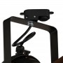 CINEMA" three-phase swivel track spotlight with LED PAR30 E27 Bulb