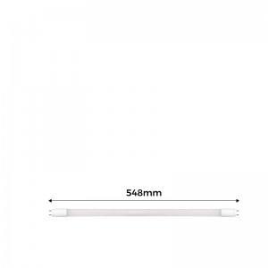 LED tube T5 10W 60cm (548mm) opal glass