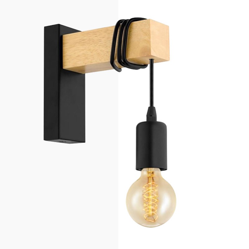 Rustic wood sconces deals