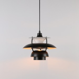 Black Design Pendant Lamp "YOHAN" E27
