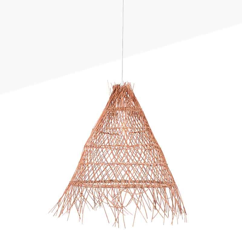 WILLOW" wicker pendant lamp