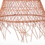 WILLOW" wicker pendant lamp