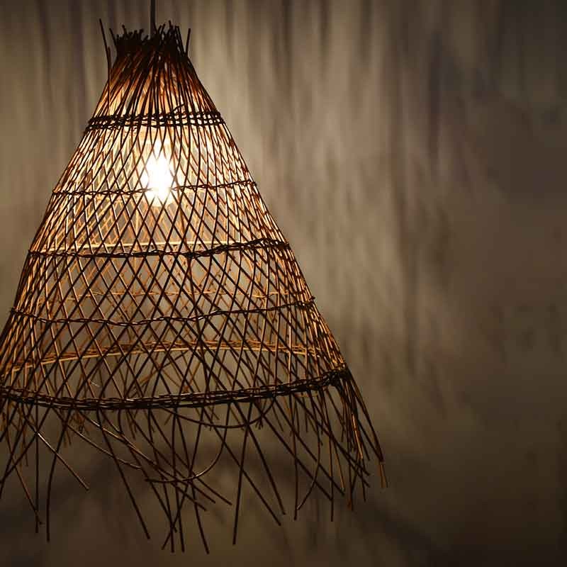 WILLOW" wicker pendant lamp WILLOW" wicker pendant lamp
