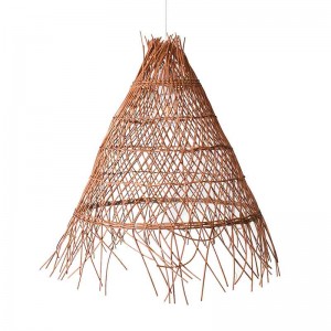 WILLOW" wicker pendant lamp