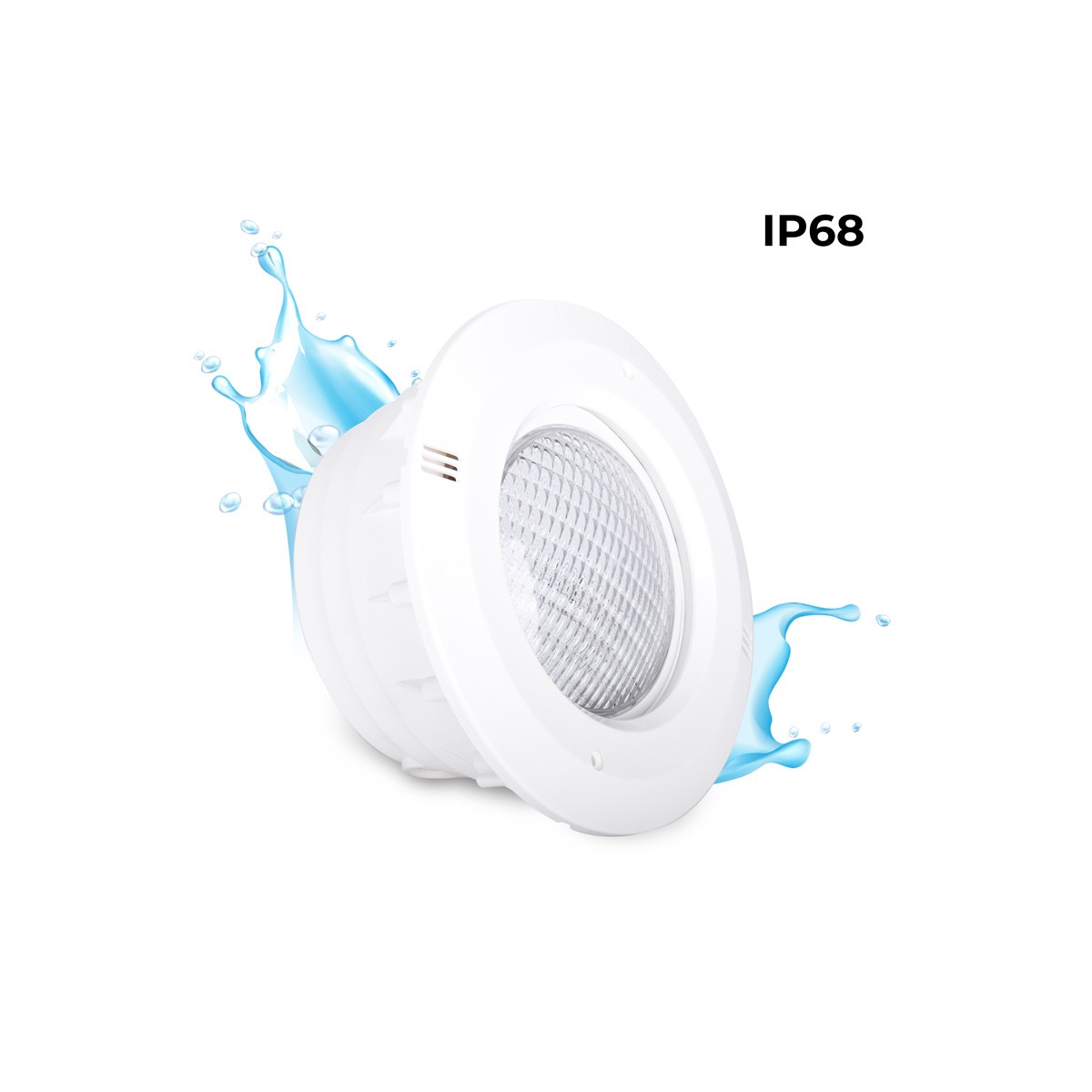 Recessed swimming pool surround for LED PAR56 bulb