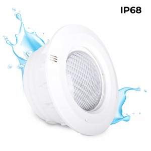 Recessed swimming pool surround for LED PAR56 bulb