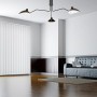 Design ceiling lamp "Muller" - 3xE27