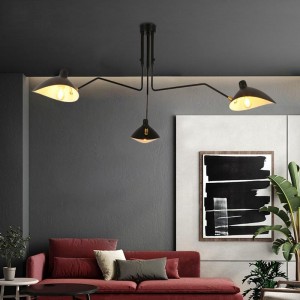 Ceiling Lamp "SERGE MOUILLE" Design Inspiration E27