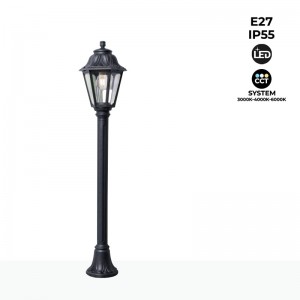 FUMAGALLI MIZAR/ANNA 110cm 6W E27 CCT IP55 LED bollard street light