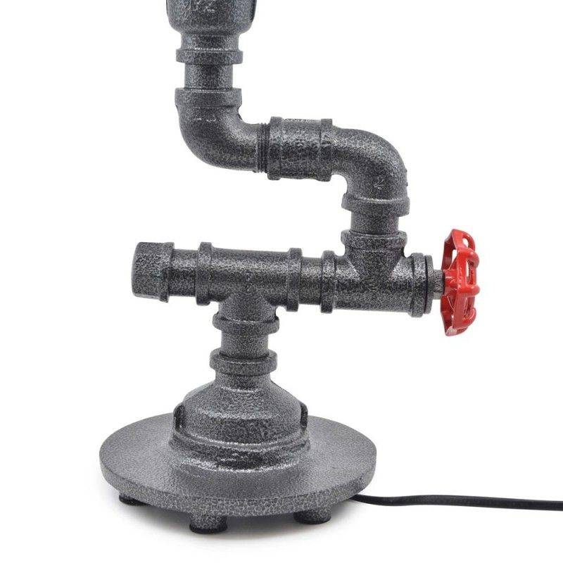 Flanagan vintage pipe-style table lamp Flanagan vintage pipe-style table lamp