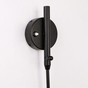 Serge Mouille Inspired Black Wall Lamp E27