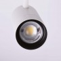 CCT 25W COB single-phase LED track spotlight with adjustable aperture 25-65º.