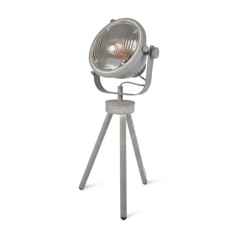 TRIPOD TABLE LAMP TANGE CONCRETE GLASS E27 GREY CABLE