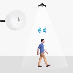 Microwave motion sensor hood