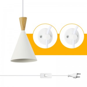 wooden lamp