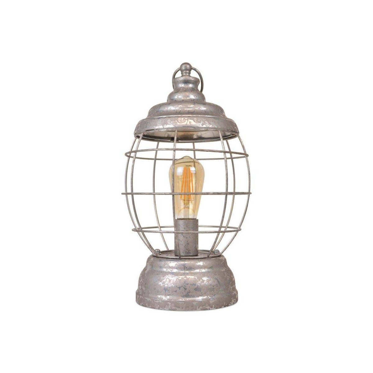 ADID GALVANIZED TABLE OR HANGING LAMP