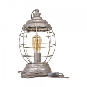 ADID GALVANIZED TABLE OR HANGING LAMP