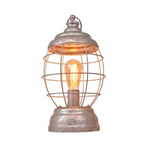 ADID GALVANIZED TABLE OR HANGING LAMP