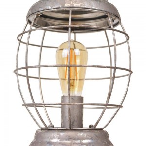 ADID GALVANIZED TABLE OR HANGING LAMP