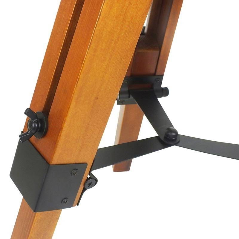 Vintage lamp Tachicom with wooden tripod Vintage lamp Tachicom with wooden tripod