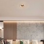 Recessed plaster ceiling light wave effect 300x300mm - GU10