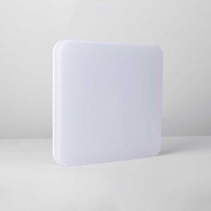 Waterproof White Square 24W LED Surface Mounted Ceiling Light 2640LM IP54