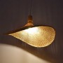 Wicker pendant lamp "Bellas".