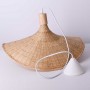 Wicker pendant lamp "Bellas".